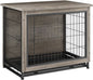 Dog Crate Furniture, Wooden Dogs Crate Table, Double-Doors Dogs Furniture, Indoor Doges Kennel, Dog House,Customized