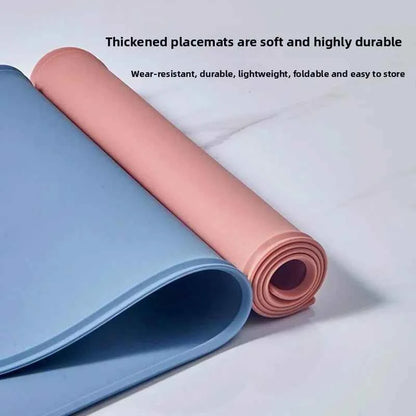 Anti-slip Silicone Pet Feeding Pad, Washable Food-grade Licking Pad, Suitable for Dogs and Cats As A Leak-proof Pad