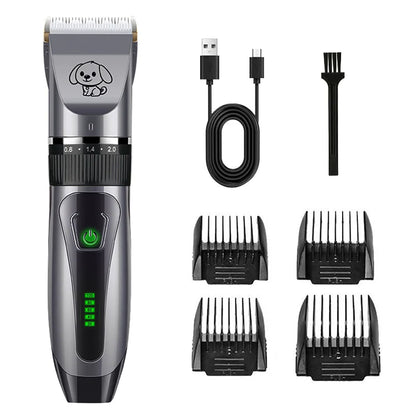 Professional Dog Hair Clipper Pet Trimmer Cat Shaver Animal Foot Hair Cutting Machine Grooming Kit for Sheeps Rabbits