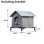 NewestStray Cat dog House Waterproof Outdoor Winter Warm Pet Cave Sleeping Beds Home Foldable Washable for Small Supplies