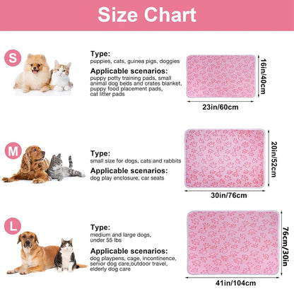 Soft Fluffy High Quality Pet Blanket Cute Paw Print Dog Blanket Pet Mat Warm and Comfortable Blanket for Cat Dogs