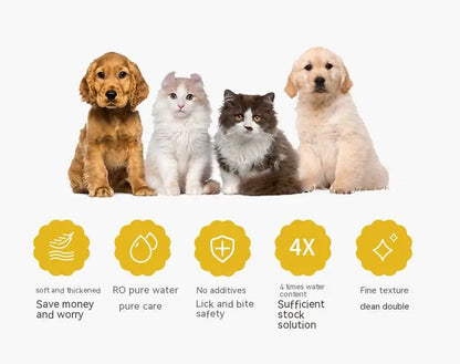Pet Cleaning Towels, Cats and Dogs Body Eye and Ear Disinfection Hygiene Care Tear Stains Wet Wipes Portable Deodorant Cleaning
