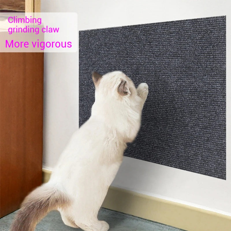 DIY Cat Scratching Post Sofa Protection Self-adhesive Carpet Cats Scratch Board Cats Toys Anti Cat Scratch Sofa Cat Crawling Mat