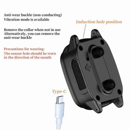 Waterproof Dog Bark Collar,Rechargeable Anti-Bark Collar For Dog Stop Barking,Dog Vibration Training Collar For Small,Medium Dog