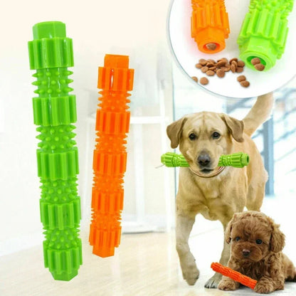 Dog Chew Toys Heavy Duty Rubber Aggressive Chewer Teeth Grinding Cleaning Gear Shape Random Color Teeth Grinding and Cleaning