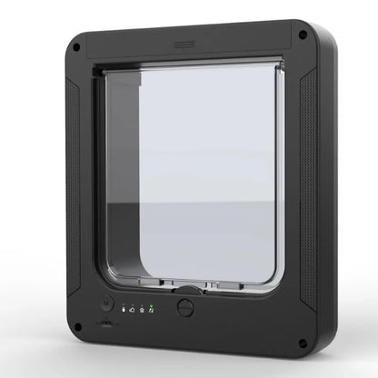 RFID Sensing Smart Cat Door Flap Control Direction Entry Exit Cat Door Intelligent Recognition Cats Hole Electronic Automatic