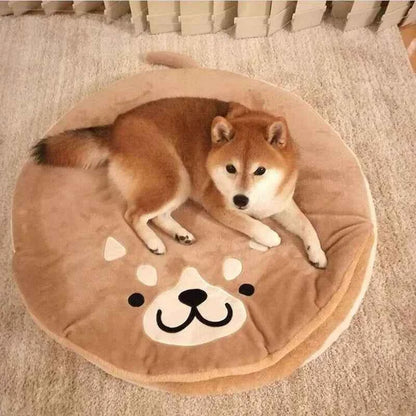 Lovely Warm Dog Bed Pet Basket Cat House Sofa for Medium Large Dog Sofa Bed Cushion Dog Bed House Pet Supplies Accessories