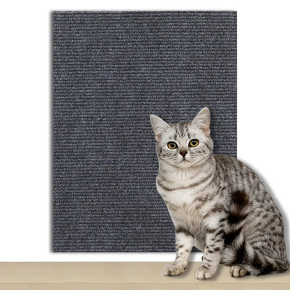 PLOVG Wall Self-Adhesive Anti Cat Scratch Sofa DIY Cats Scratch Protection Paws Sharpen Trimmable Carpet Cats Scratch Board ﻿