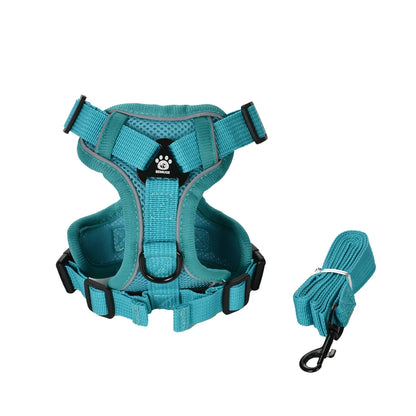 Breathable Cat Harness Leash for Small Medium Dogs Cats  Adjustable Reflective Harnesses Pets Vest Puppy Maine Sphynx Supplies