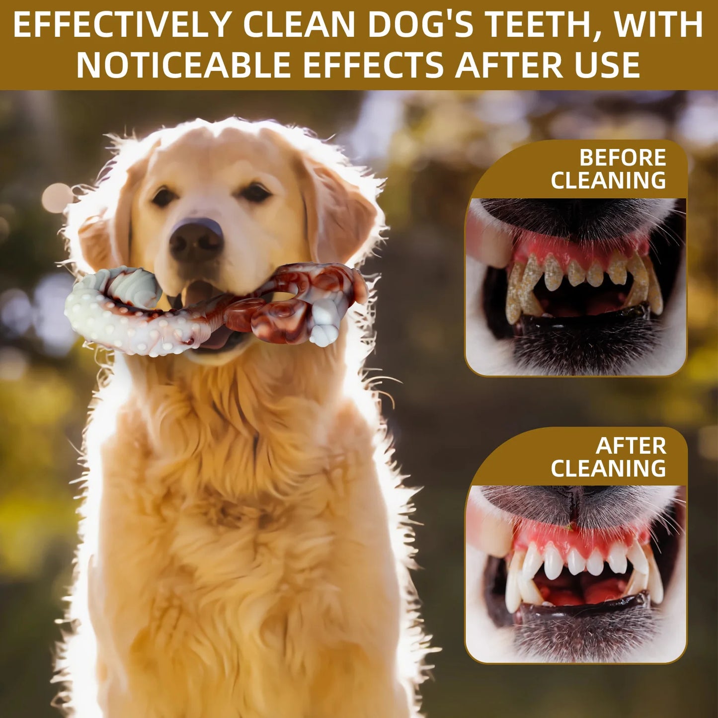 Indestructible Dog Chew Toy Nylon Rabbit Shaped Dog Chew Toy Beef Flavor For Medium And Large Dogs(30-120lb) Strong Chewing