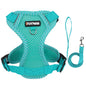 Escape Proof Cat Harness with Leash, Reflective Adjustable Mesh Vest for Cats and Kittens, Safe Outdoor Walking Training Harness