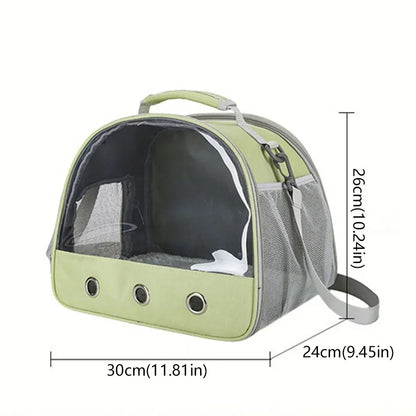 Creative Breathable Portable Parrot Travel Bag Foldable Large Capacity Parrot Carrier Bag Comfortable Bird Backpack Pet Supplies