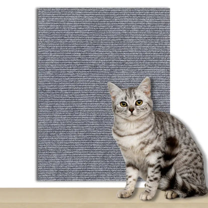 PLOVG Wall Self-Adhesive Anti Cat Scratch Sofa DIY Cats Scratch Protection Paws Sharpen Trimmable Carpet Cats Scratch Board ﻿