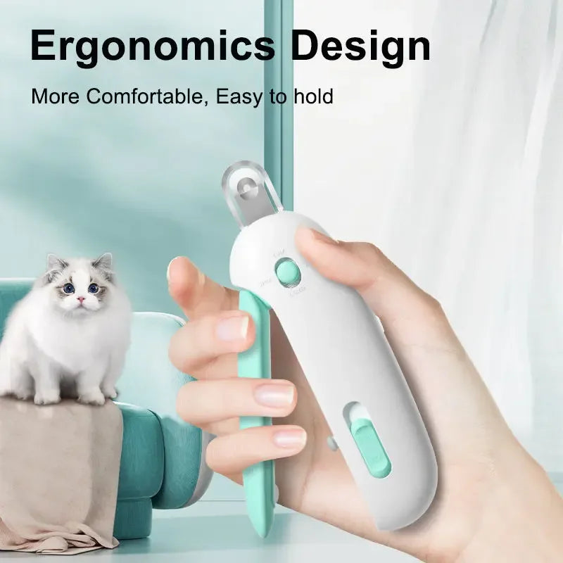 Pet Cat Dog Nail Clipper Cutter Adjustable Hole with Nail File To Avoid Excessive Cutting Professional Grooming Tool
