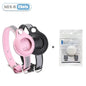 Pet GPS Tracker Leather Pet Adjustable Collars for Apple Airtag Location Tracker Dog Cat Anti-lost Reflective Protection Case