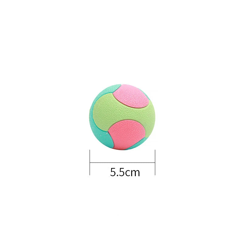 Solid Rubber Dog Balls for Dogs Virtually Indestructible Pet Dog Interactive Toy Training Chew Play Fetch Bite Toys