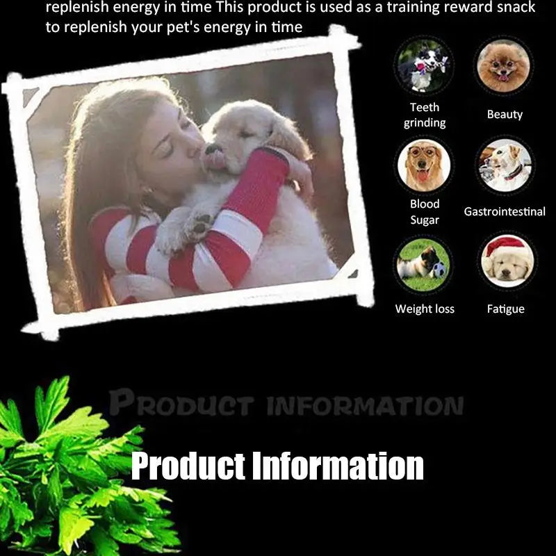 Dog Snacks Beef Particles Appetising Digesting Nutritious Delicious Chewy Training Rewards for Adult Dog Puppies Pet Food Snacks