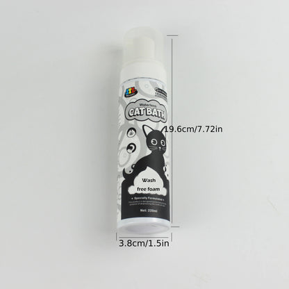 Sphinx Cat Pet Shampoo Oil Control Degreasing Bath Lotion Moisturizing Devons Finx Cat Free foam
