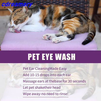 CDY  ear droppings, and ear drops. Suitable for cats and dogs to relieve itching and clean the ear canal