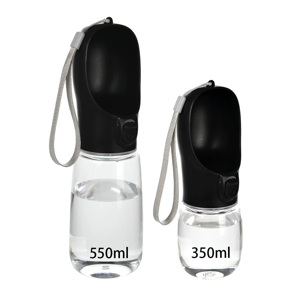 Portable Dog Water Bottle for Small Big Dogs Bowl Outdoor Walking Pet Travel Water Dispenser Feeder with Lanyard Puppy Supplies