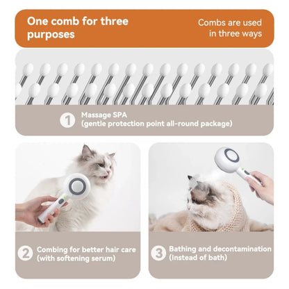 Pet spray Comb Cat Cleaning Massage Comber Brush Removing Float Needle Comb Anti Flying Hair Spray Cat Dog Comb Beauty Products
