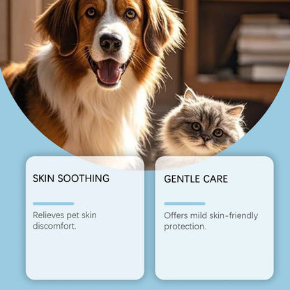 Pet Skin Care Gel Relieve Discomfort For Dogs Cats Control Alleviate Reduce Scratching Licking Portable Pet Wound Treatment Gels