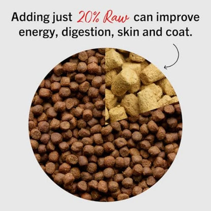 Freeze-Dried Raw Beef Meal Mixers- Dog Food Topper and Mixer - Made with 95% Grass-Fed Beef Organs and Bone - Perfect for Picky