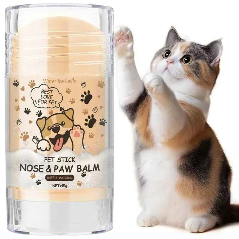 45g Pet Paw Care Cream Stick, Rich in Natural Plant Ingredients, Gently Moisturizes and Quickly Relieves Dry Paws, Cares for the Health of Pet Paws