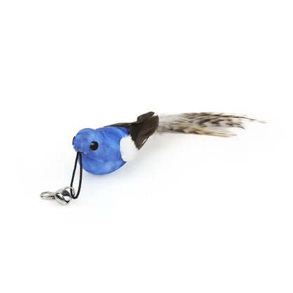 Replacement Head for Funny Cat Stick Toy Bell Various Kinds Cats Rod Feather Birds Teaser Toy for Kitten Pet Supplies