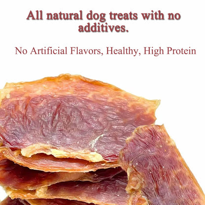 Grain-Free Chicken Gizzard Jerky For Dogs - All Natural Dog Treats for Small, Medium, & Large Dog - Made with Chicken Gizzard