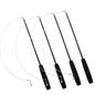Cat Teaser Wands Three-section Telescopic Fishing Pole Wand Kitten Funny Catcher Teaser Stick Rod Interactive Stick Teaser Toys