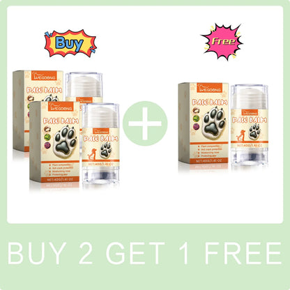 Pet Paw Balm Noses Paws Moisturizer Repair Dry Cracked Cat Foot Care Protector Lick Safe Repair Dry Cracked Dog Care Supplies
