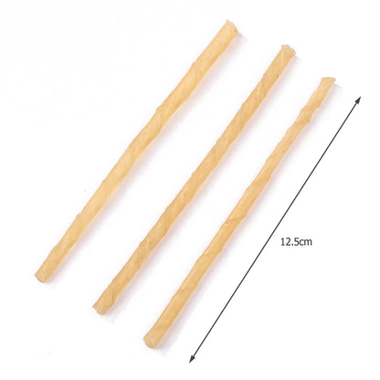 20 Pcs Dog Chews Sticks Dog Treat Chew Sticks Puppy Teething Chewing Dog Treat Bites Small Dog Treats Daily Dental Care Chews