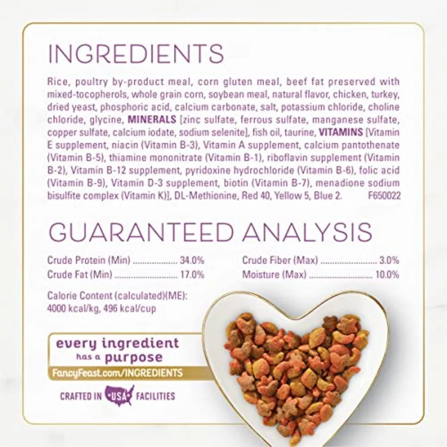 PURINA Dry Cat Food with Savory Chicken and Turkey - 7 lb. Bag Pack of 2