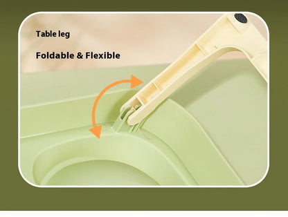 Stainless Steel Foldable Pet Bowl Double Dish - Elevated Feeder with Neck Support Anti-Tip Design for Cats Dogs