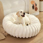 40cm Autumn and Winter Plush Pet Litter Gork Heavy Cat Dog Litter Pet Mat Pet Supplies Dog Bed