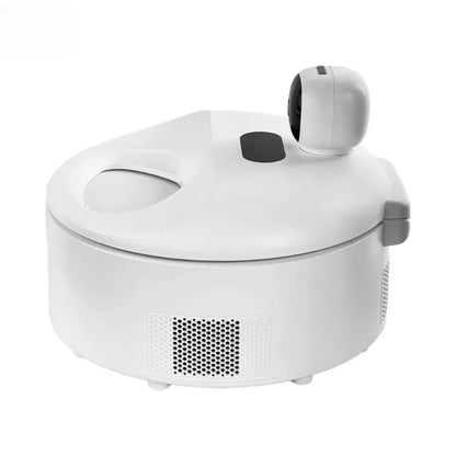 Custom Logo Pet Feeder Semiconductor Cooling Wet Food Dispenser with HD Camera Monitoring APP Control Wet Feeder for Cat
