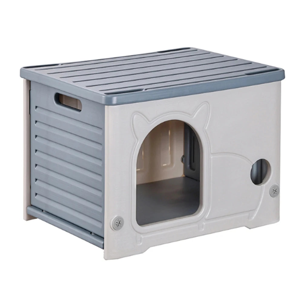 Home Waterproof Winter Warm Shelter Stray Cat dog House Washable Pet Cave Sleeping Beds for Small Dog Puppy Supplies