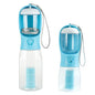 3 in 1 Dog Water Bottle with Poop Bag Dispenser Portable Pet Feeder for Cat Dog Bowl Outdoor Puppy Drinking Bowl Food Container
