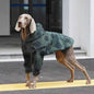 Winter Warm Thickened Sherpa Fleece Dog Coat - Hooded Thermal Sweatshirt For Medium & Large Dogs, Cold Weather Pet Apparel