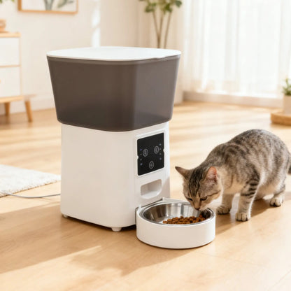 Smart Pet Feeder Automatic Cat Feeder Dog Slow Food Machine With Timed Quantitative Automatic Cat Food Dispenser Cat Dog Bowl