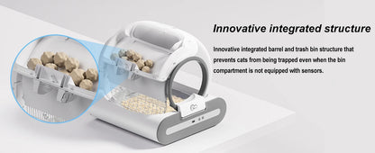 DOEL  Automatic Cat Litter Box Self Cleaning with App Control & Cat Litter Mat Smart Cat Toilet for Multiple Large Cats