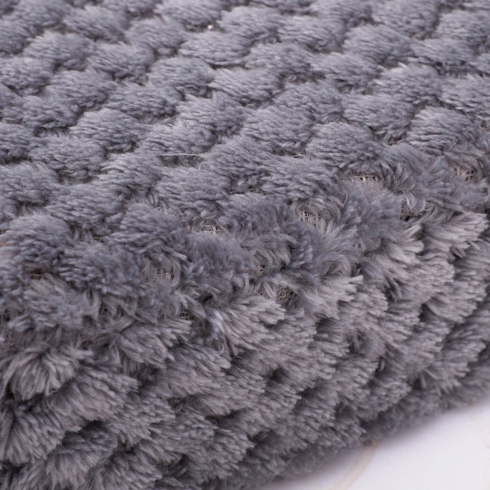 Full Filling Medium Dog Bed Winter Warm Small Cat Sofa Mat Elastic Puppy Kennel Dog Sofa Mat Accessories with Detachable Pillow