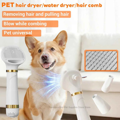 Pet dog hair dryer, cat water dryer, three in one design, powerful dog dryer, pet bath dryer, cat and dog beauty products