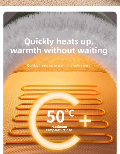 Heating Cat House, Cat Nest, Electric Blanket, Winter Warmth, Closed Temperature Control, Cat Safety Nest, Pet Sleeping Supplies