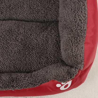 Dog Bed Winter Pet Beds Cat Sofa Accessories Small Big Cushion Dogs Pets Supplies Baskets Large Basket Mat Bedding Kennel Fluffy
