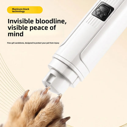 Pet Nail Grinder Electric Manicure Clipper Nail Clipper Cat and Dog Grooming Cleaning Nail Clippers Pet Nail Clippers
