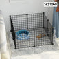 Dog cage Wire mesh fence indoor teddy animal escape barrier