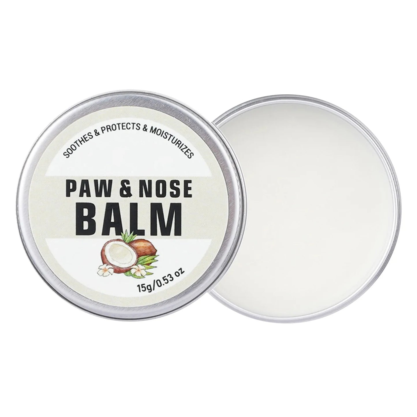 Dog Nose and Paw Balm Pet Feet Moisturizer Anti-dry Cream for Cats Dogs All-natural Additive-free Tasteless Pet Accessories