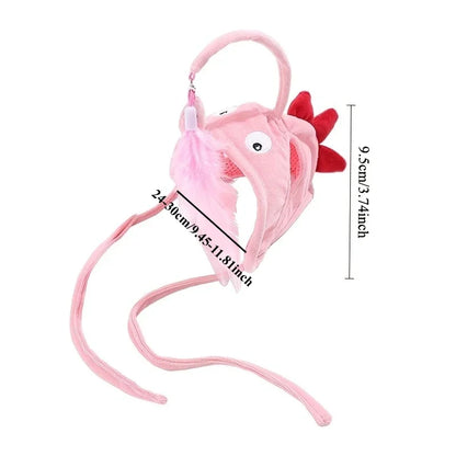 Interactive Cat Toys Cute Cat Hat with Toys